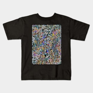 Warped Mosaic Kids T-Shirt